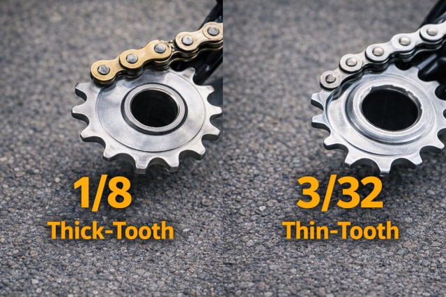 チェーンリングの交換で走りの質を高める