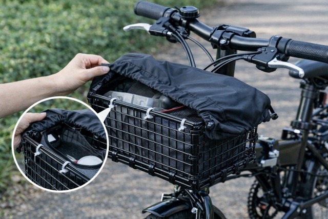 輪行時に便利な取り外し可能な着脱式の仕組み