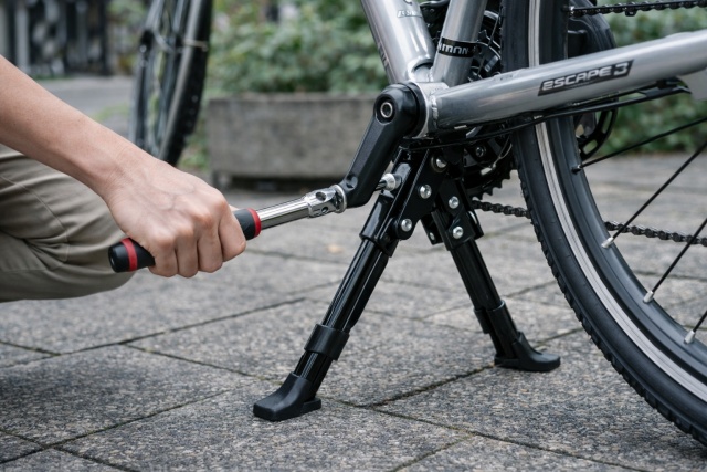 街乗りを快適にするクロスバイクの両立スタンド総括