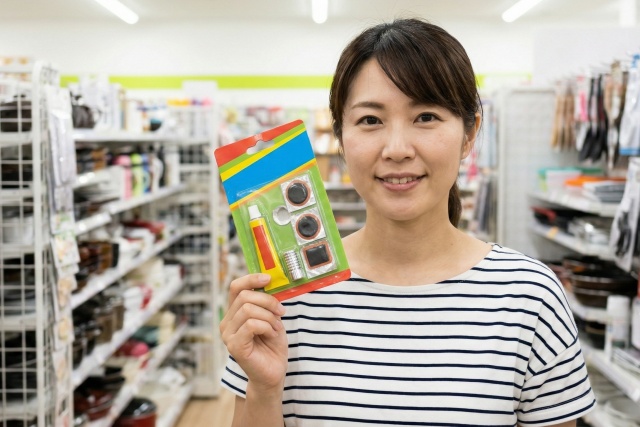 ダイソーやセリアで買えるパンク修理セットの選び方