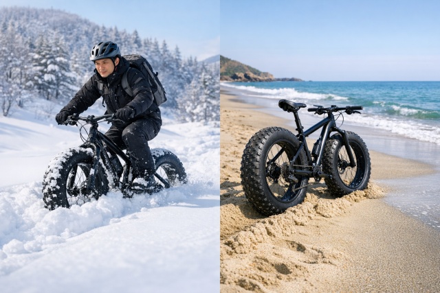 【総括】ファットバイクの空気圧で冒険を最適化しよう