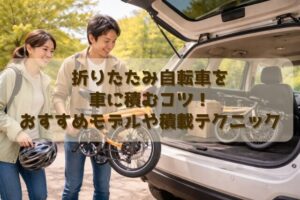 折りたたみ自転車を車に積むコツ！おすすめモデルや積載テクニック