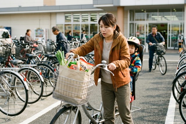 駐輪時の転倒を防ぐくるピタの仕組みとメリット