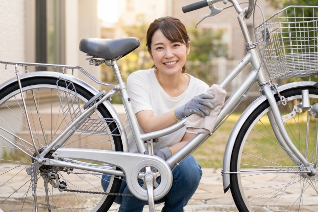 自転車の洗車でママチャリを長持ちさせるコツ