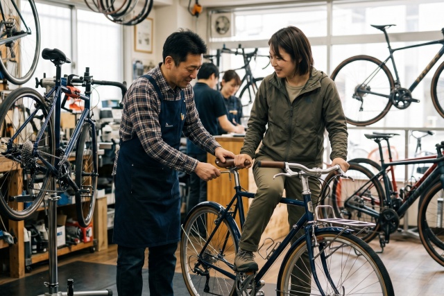 クロスバイクなら10キロの距離も快適に走れる理由