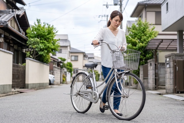 ママチャリや電動アシスト自転車の目安